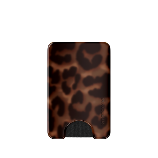 Magnetic Phone Wallet - It Girl Leopard