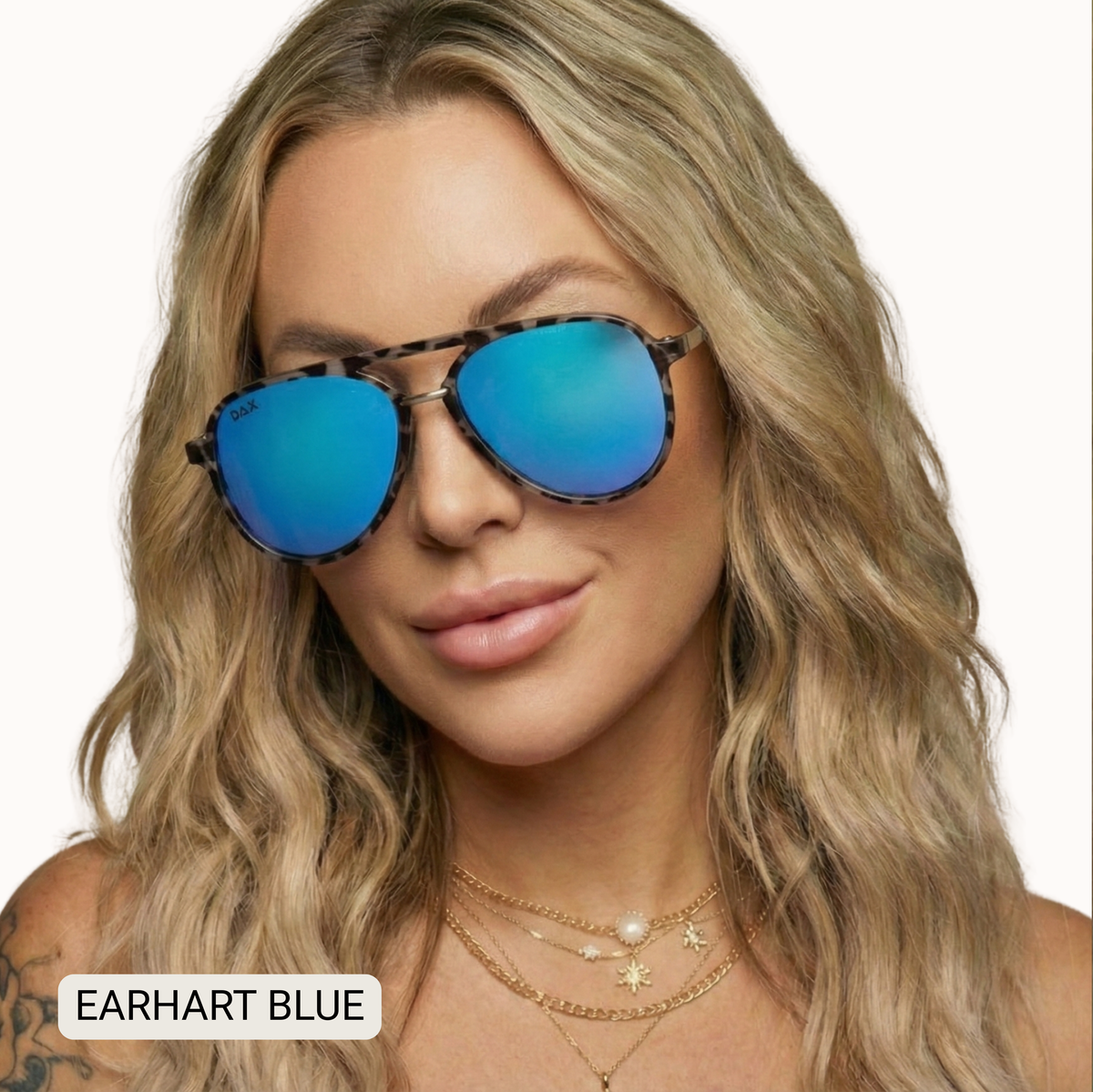 EARHART - Women's Aviator Polarized Sunglasses