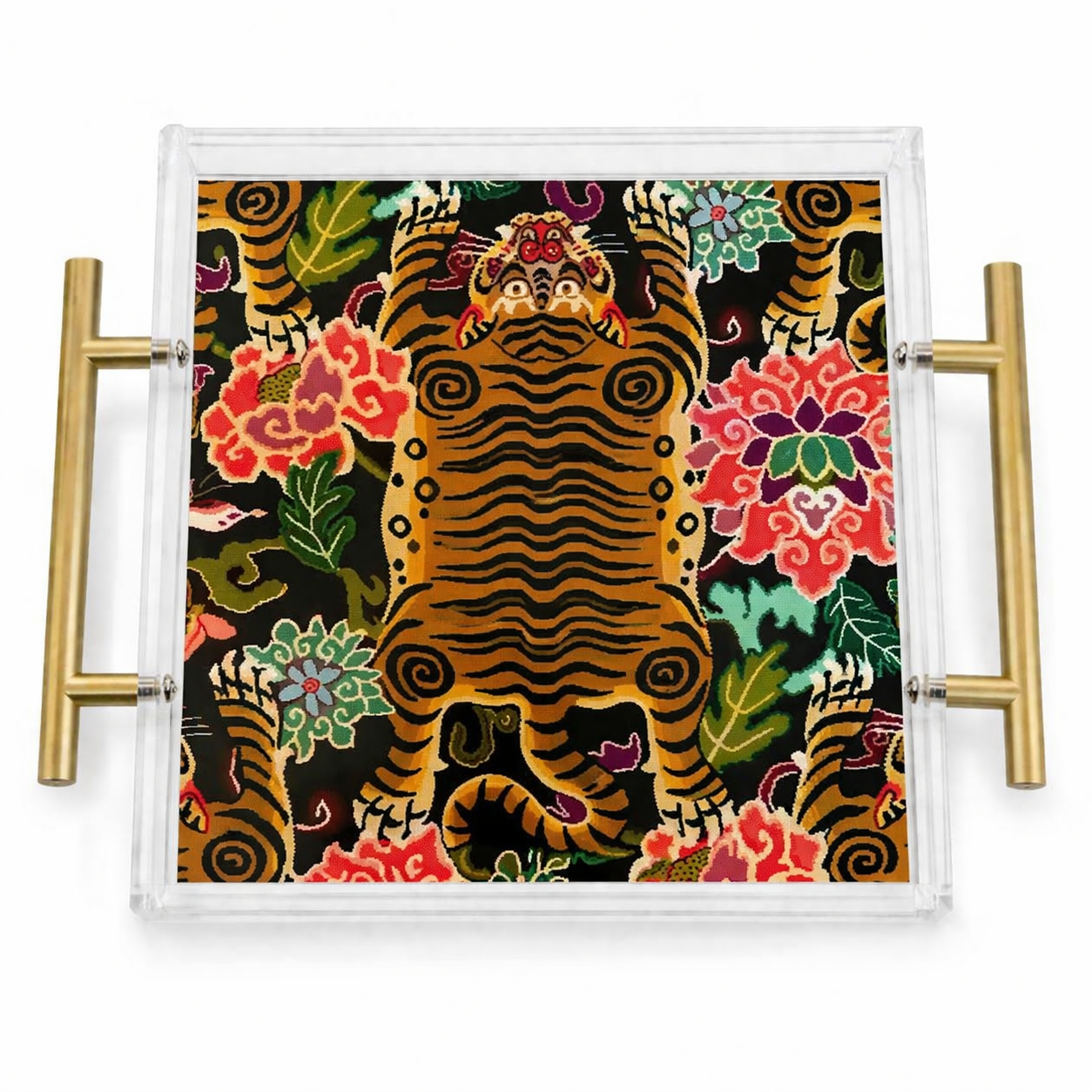 Tiger Acrylic Tray