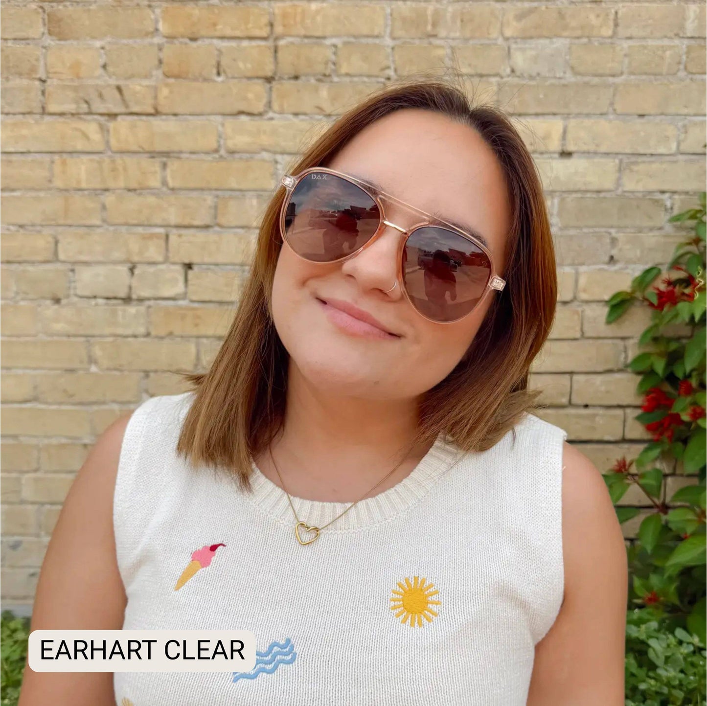EARHART - Women's Aviator Polarized Sunglasses