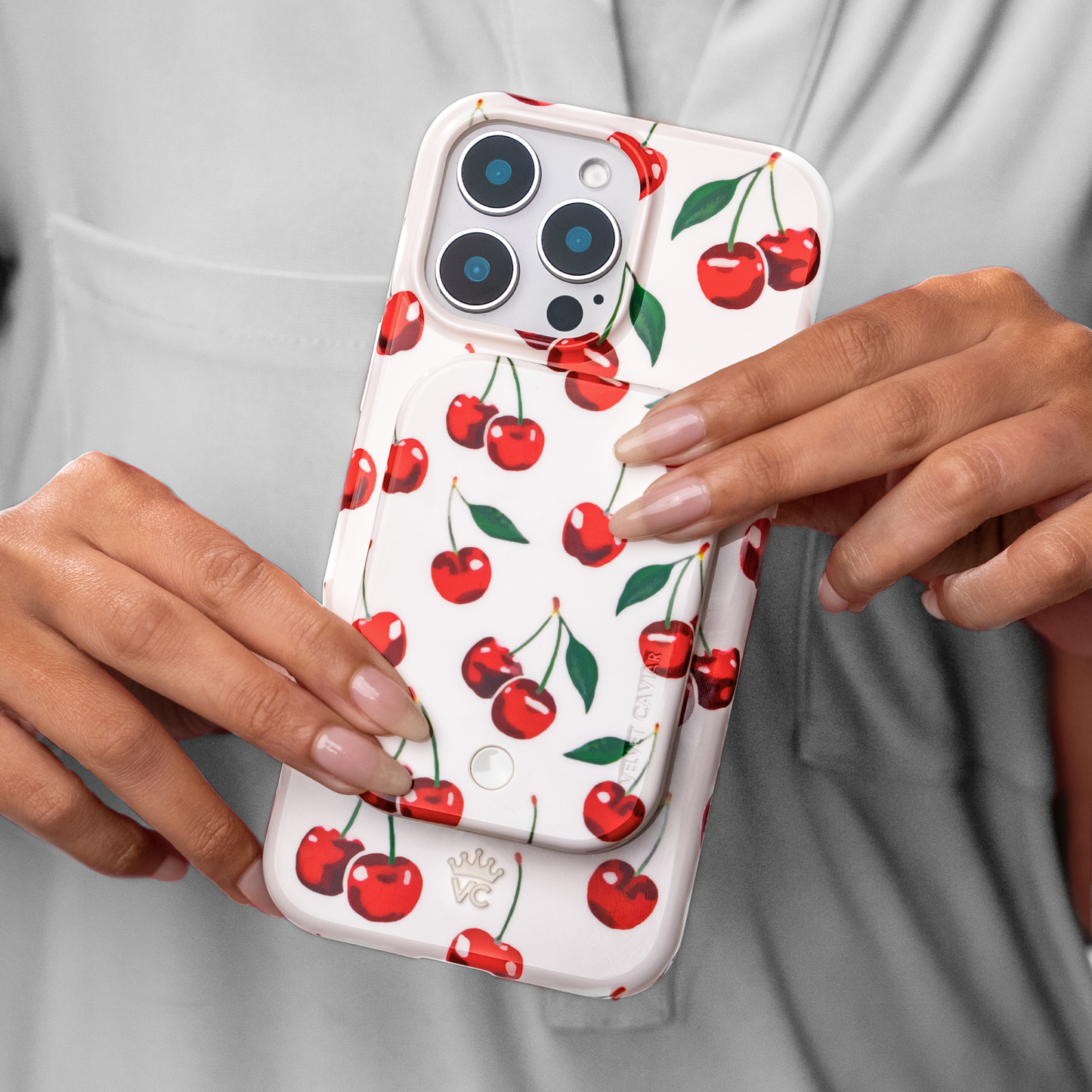 Wireless Phone Charger - Mon Cheri Cherry