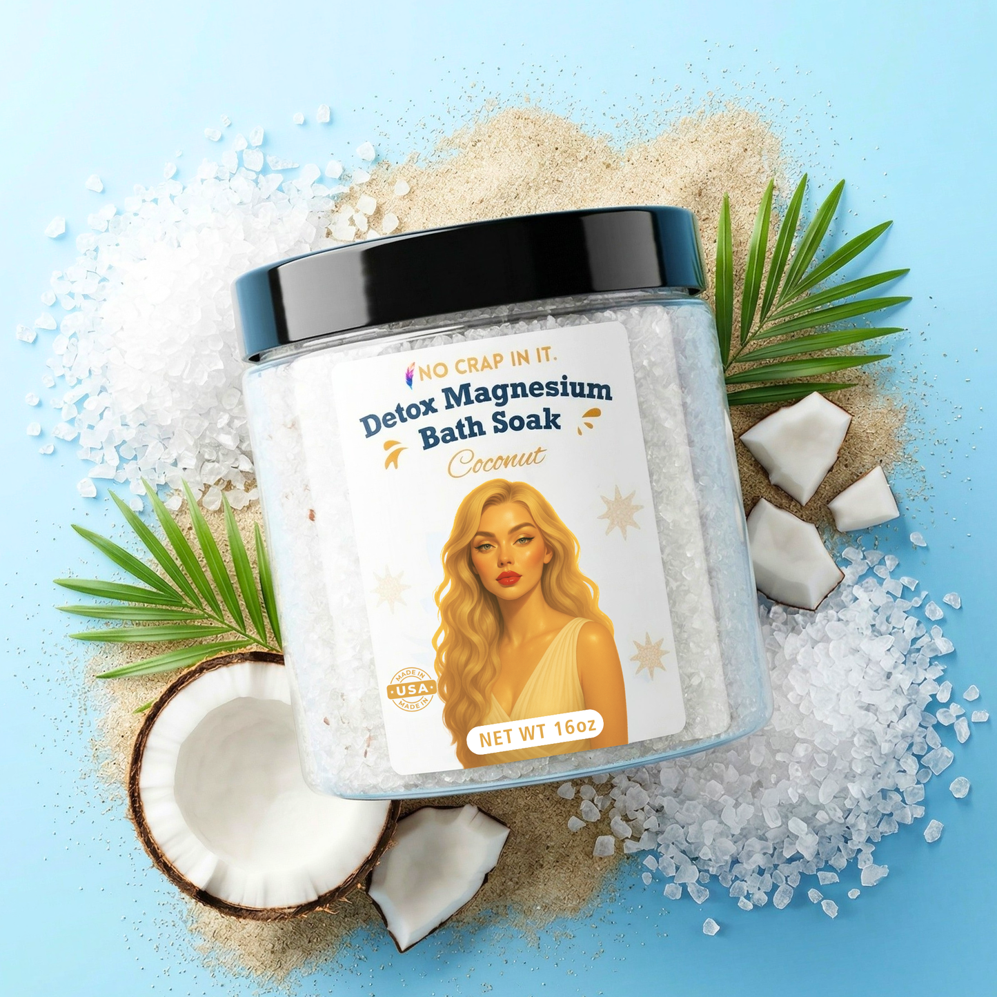 Coconut Magnesium Bath Soak