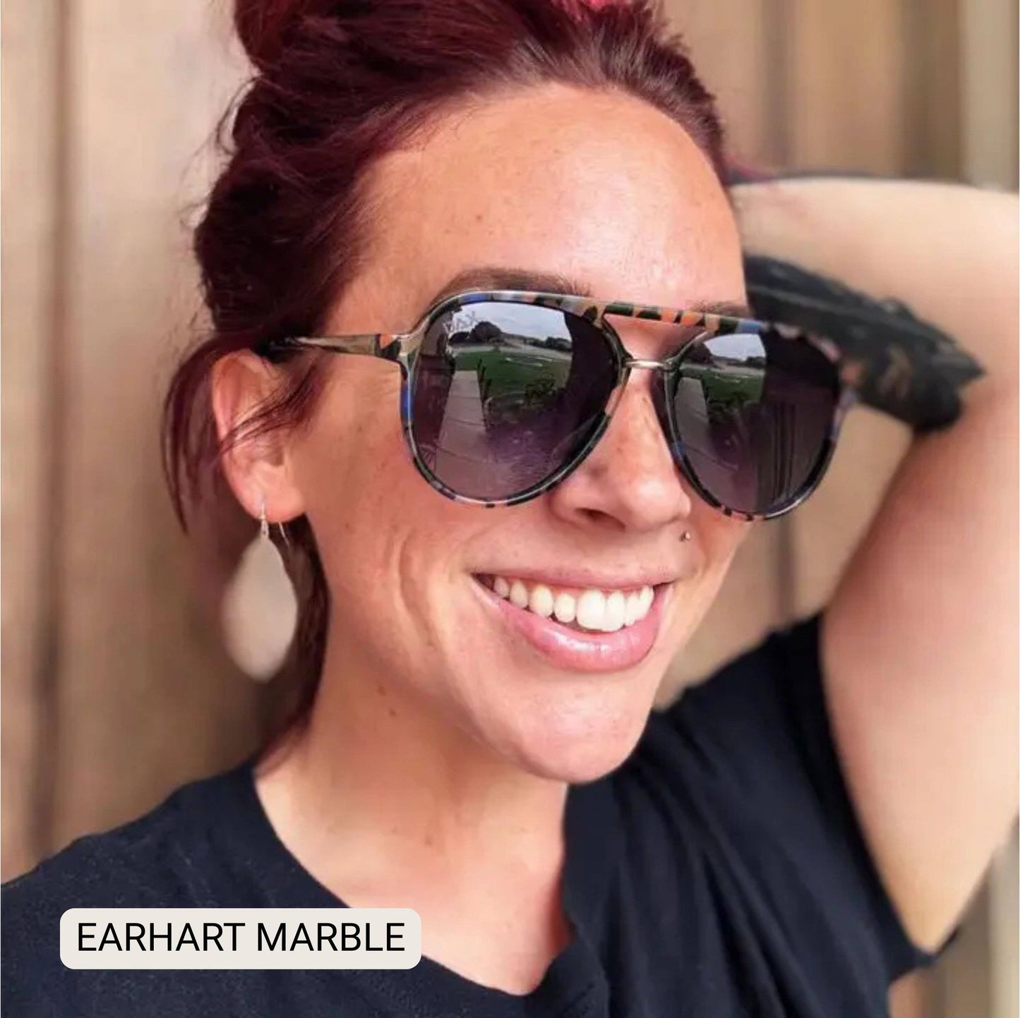 EARHART - Women's Aviator Polarized Sunglasses