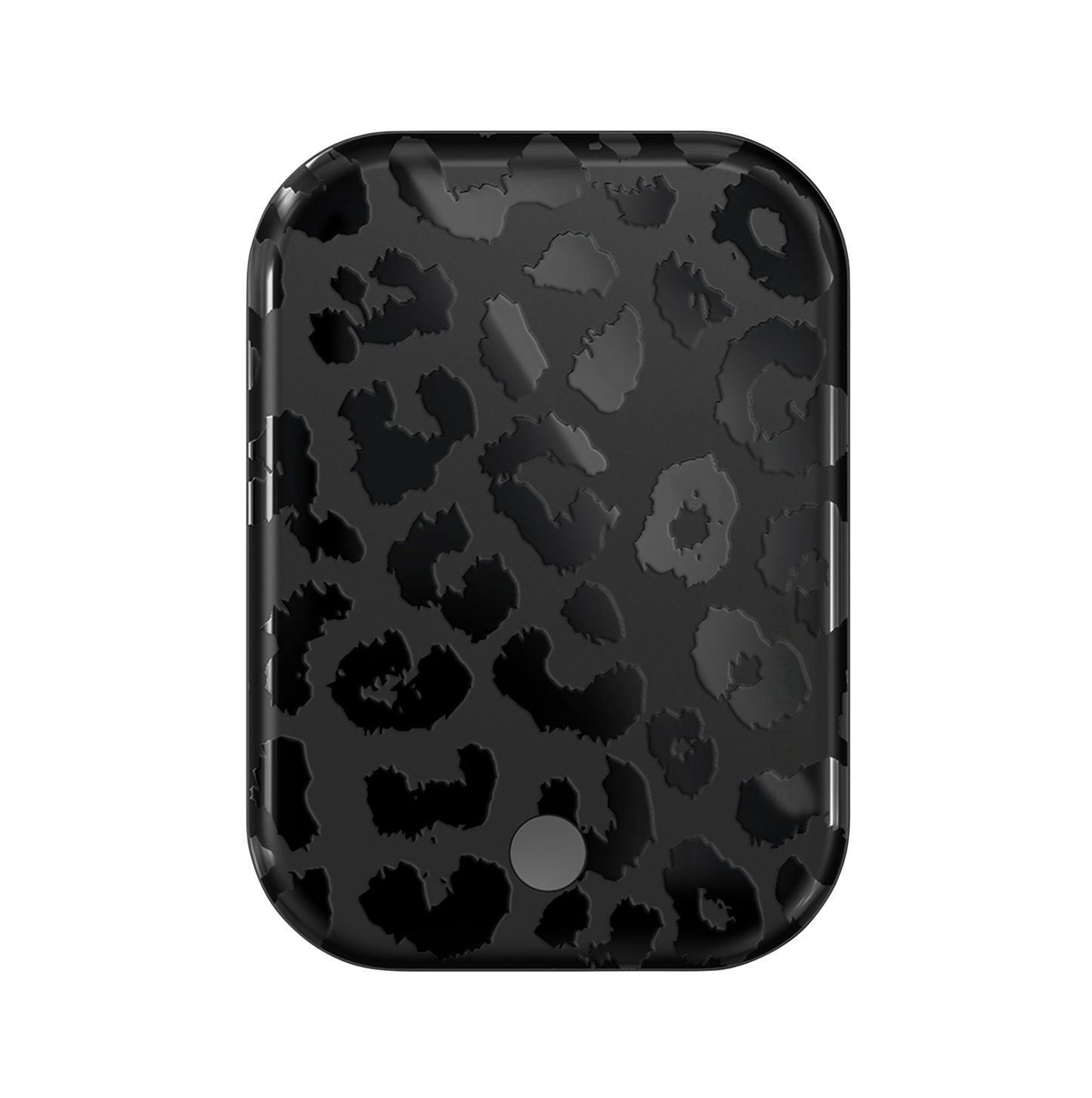 Wireless Phone Charger - Black Leopard
