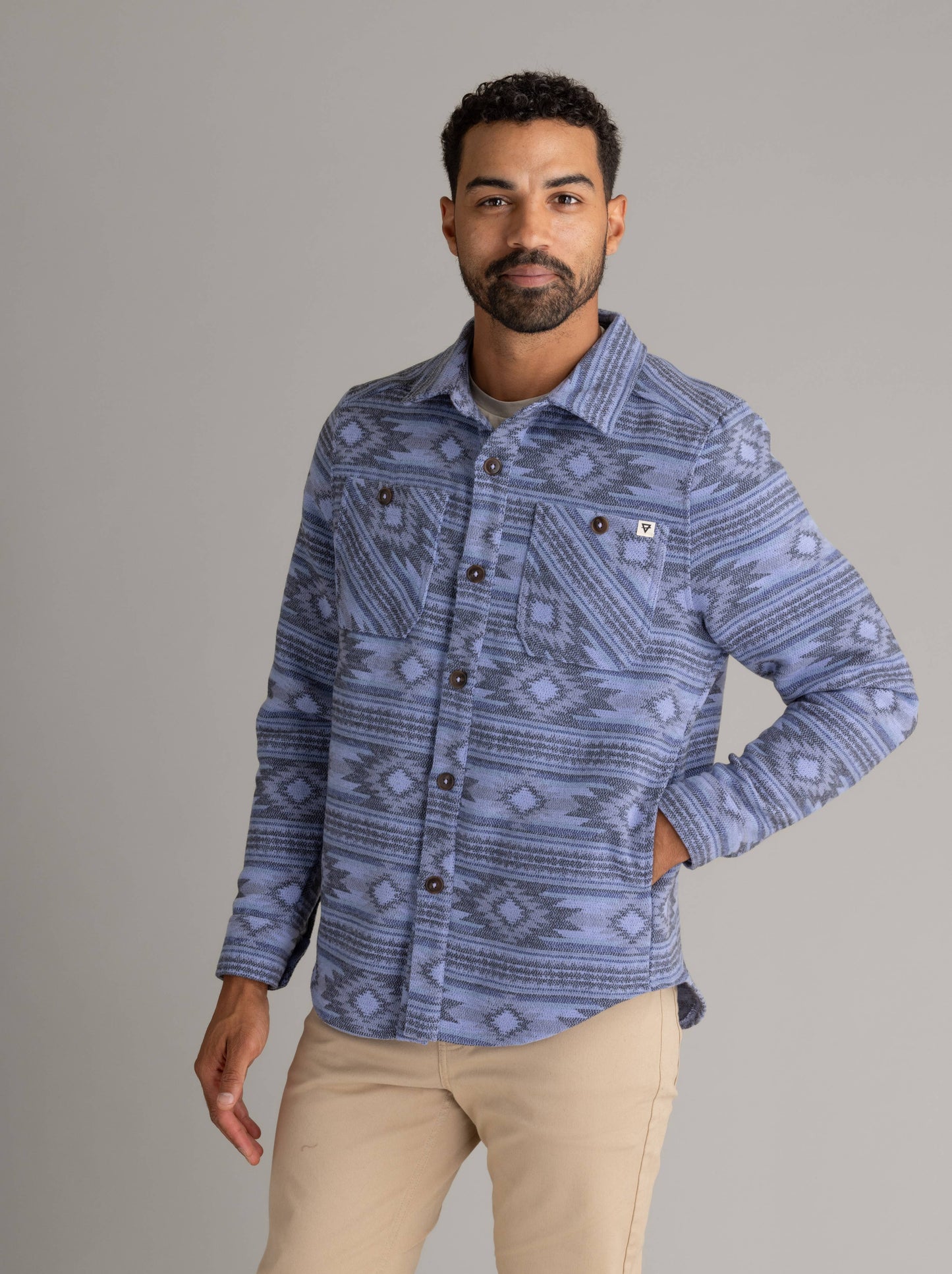 Men's Shay Faux Wool Shacket