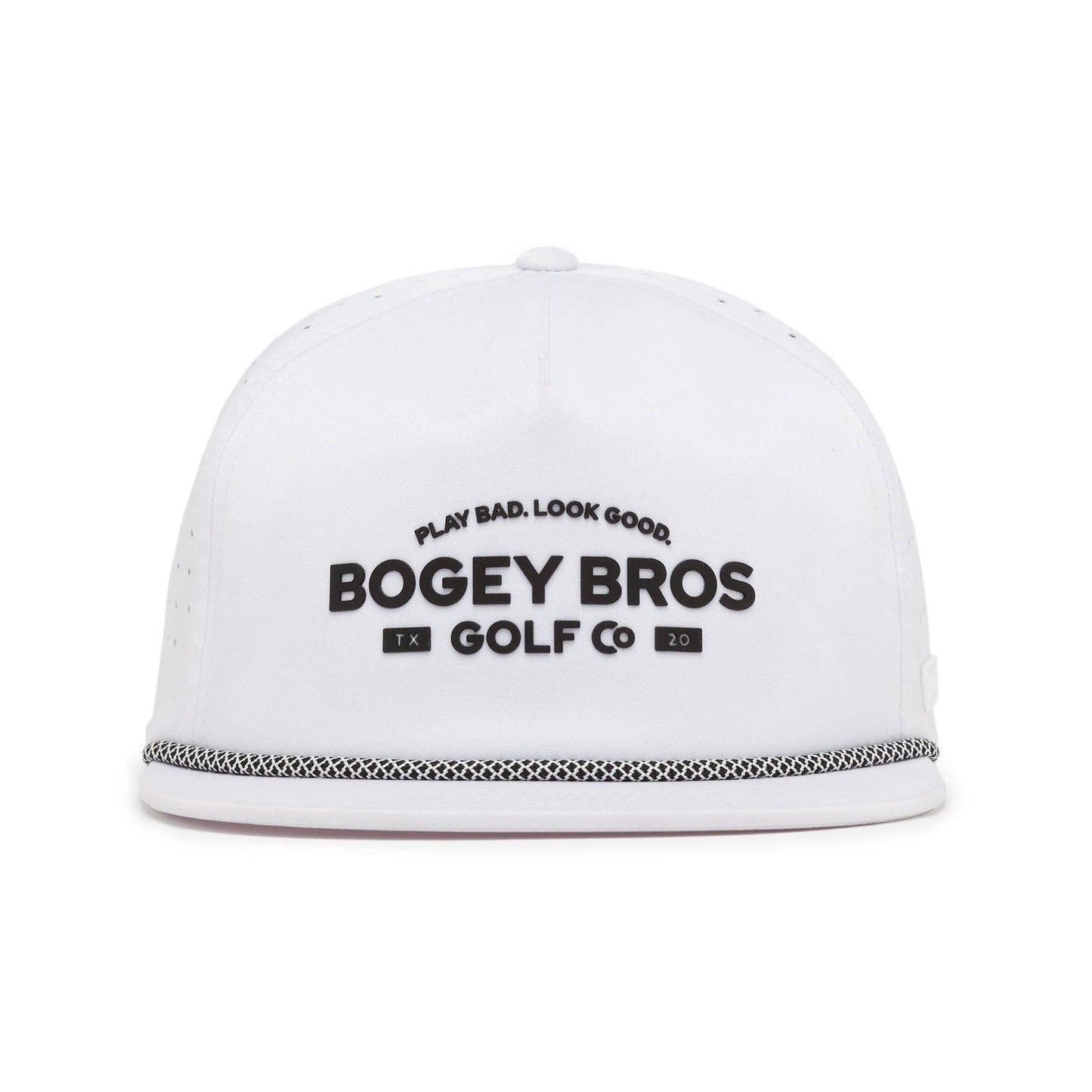 TX20 - Unstructured Flat Bill Hat - Snapback