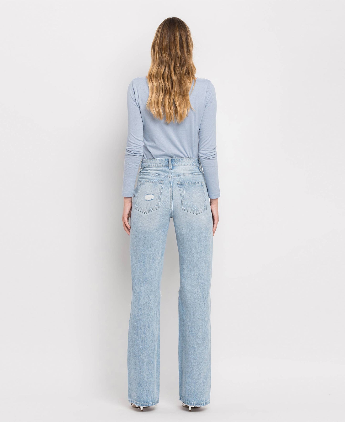 Leslie Full Length Flare Jeans