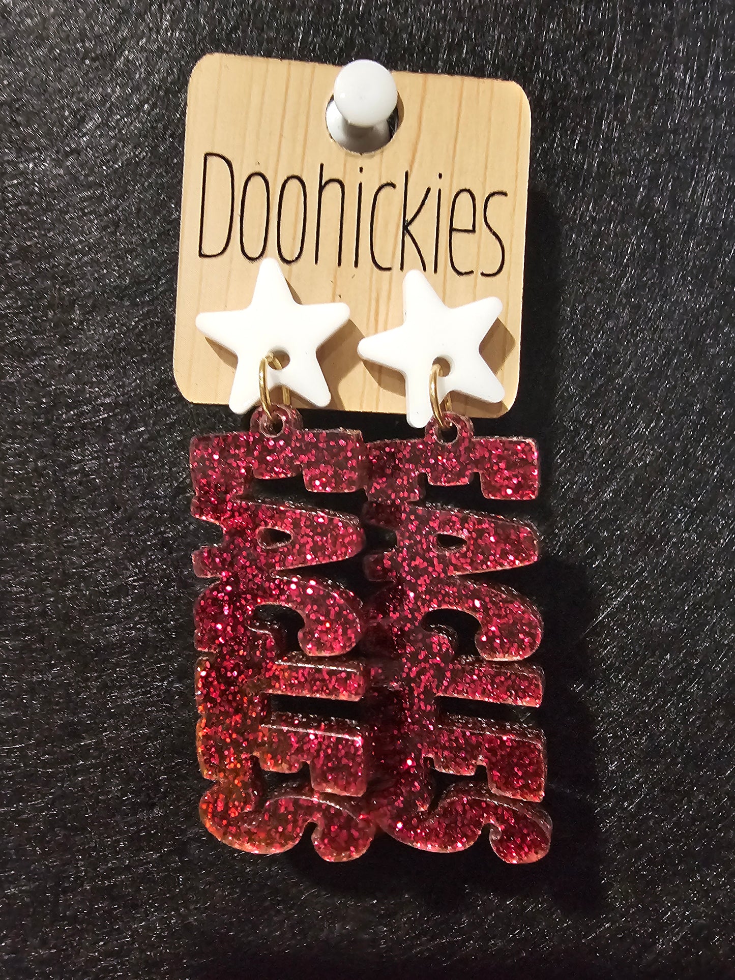 School Mascot Dangle Earrings